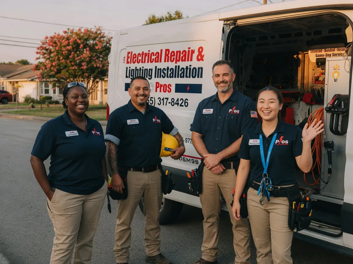 Licensed Electrician company in Broaddus, TX